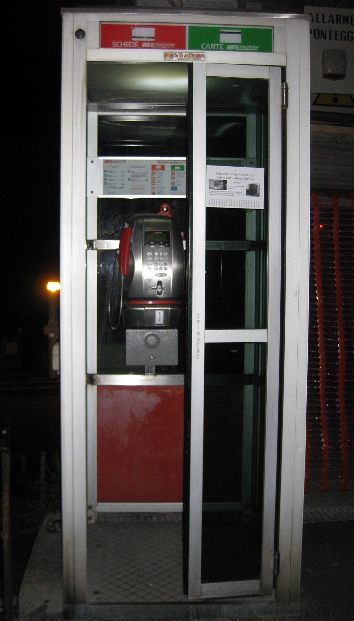 Italian Phone Booth