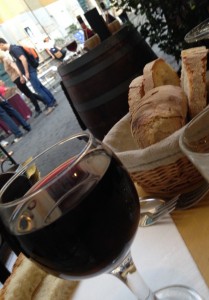 Bread and Wine in Rome