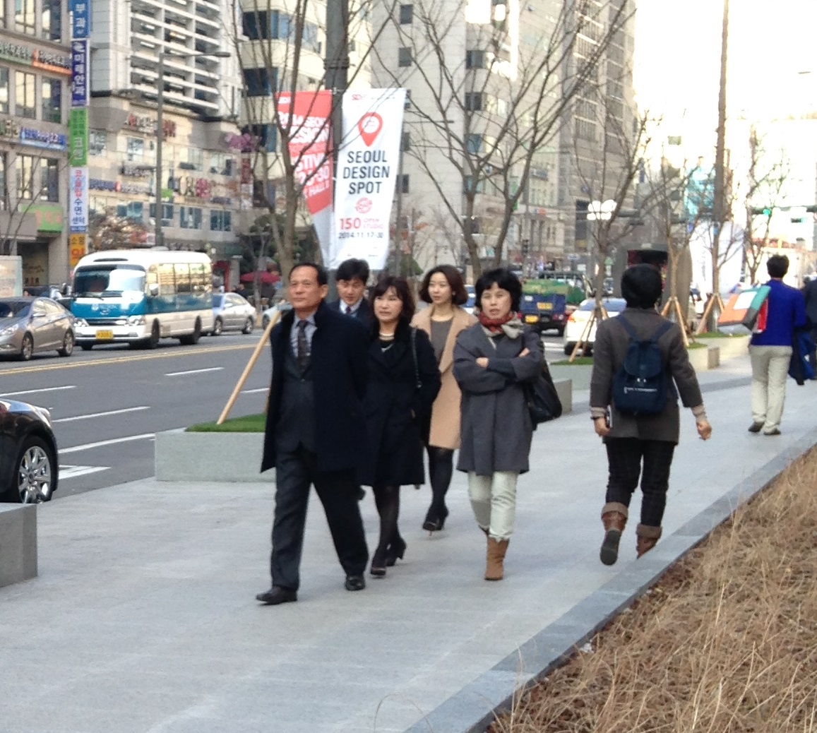 Walking in Seoul