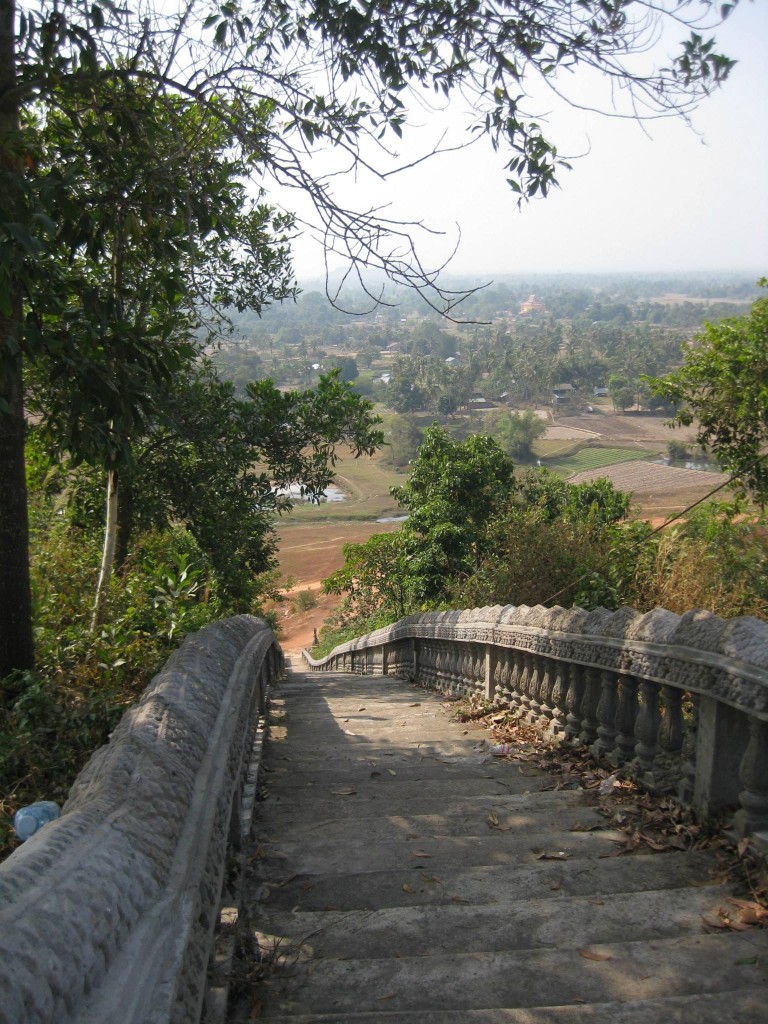 Steps near Kampot, Cambodia
