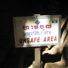 Angkor Wat Warning